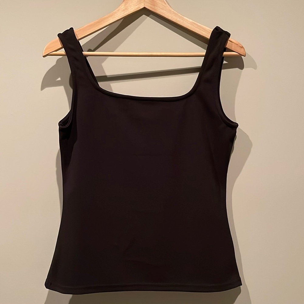 Le Chateau Black Tank. Size Small.